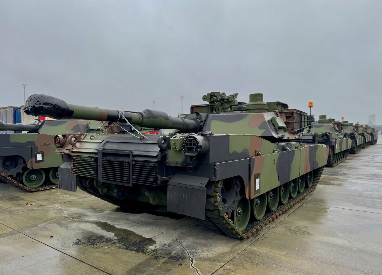M1A2 SEPv3 Abrams-stridsvogner