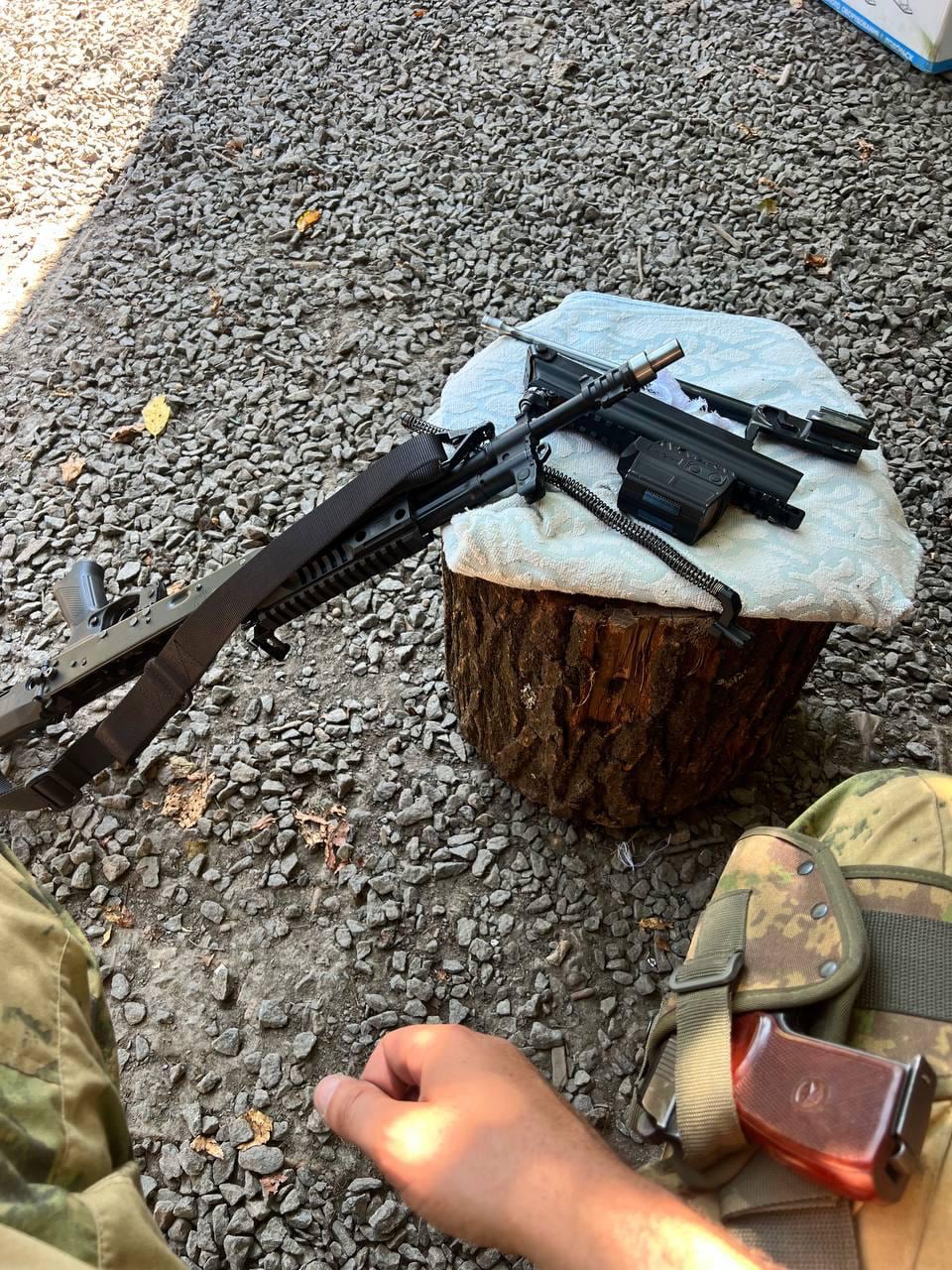 AK-12 rifle in the field AK-12 rifle in the field