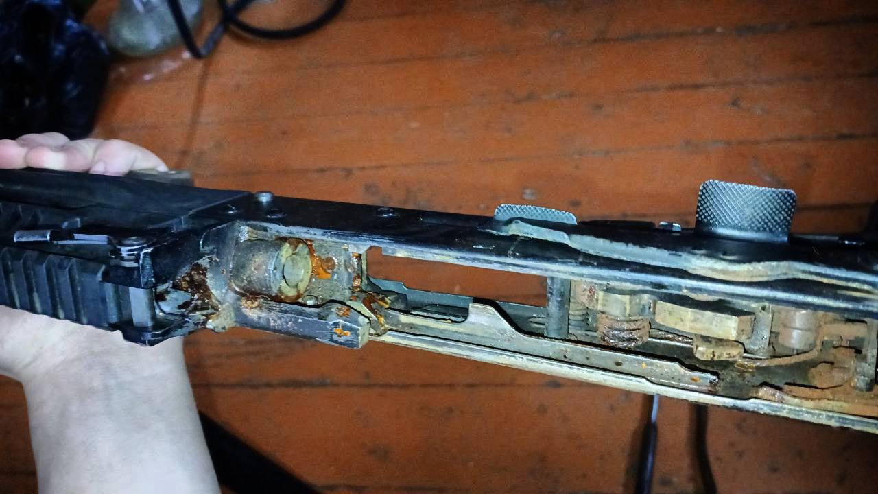 Construction details of the AK-12 rifle Construction details of the AK-12 rifle