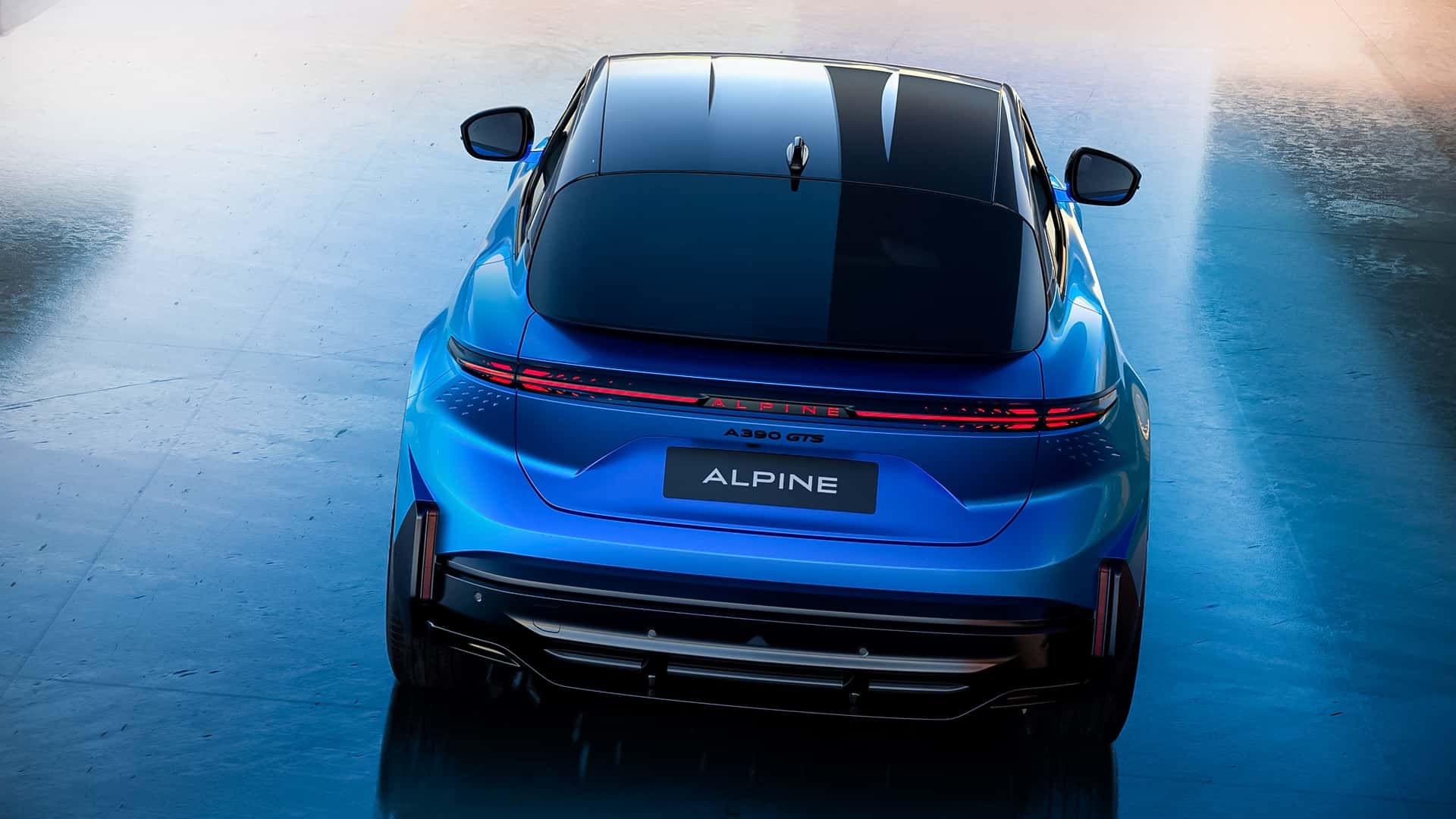 Alpine A390 interiør Alpine A390 interiør
