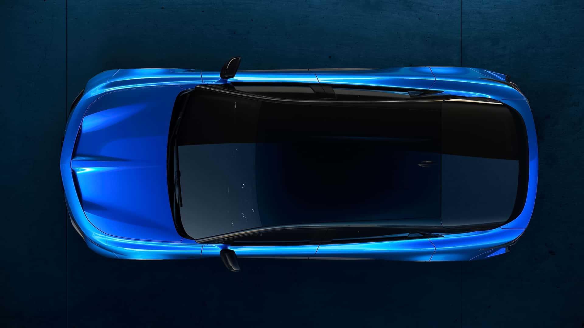 Alpine A390 fra en sideutsikt Alpine A390 fra en sideutsikt