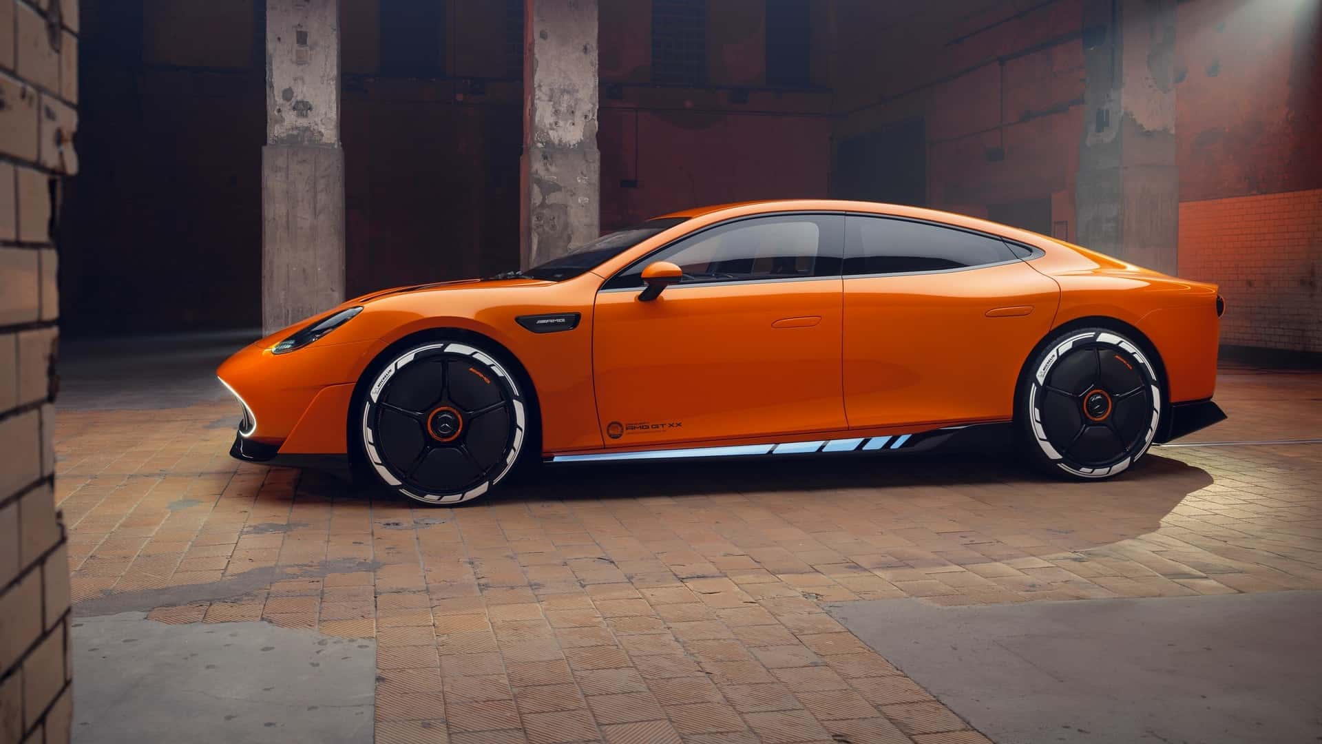 Mercedes-AMG GT XX Concept Front View Mercedes-AMG GT XX Concept Front View