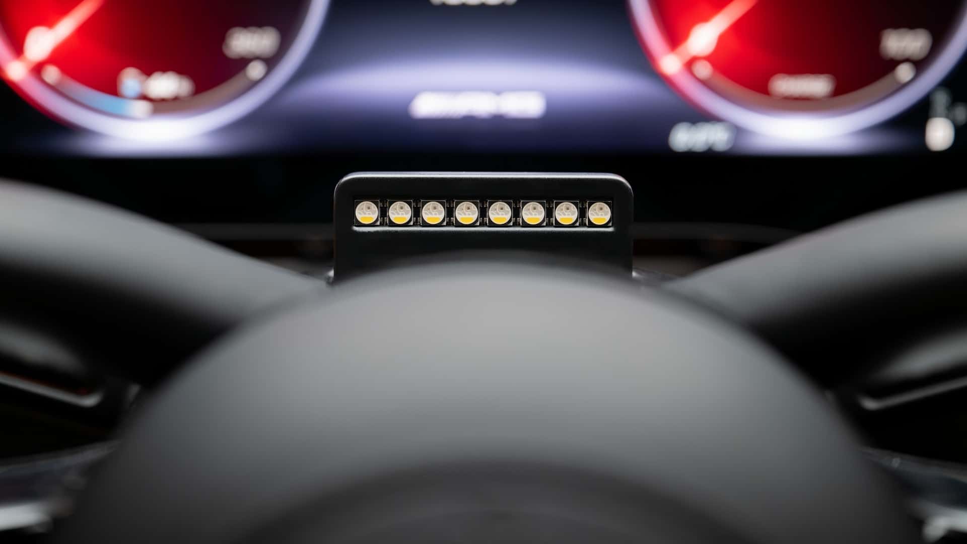 Mercedes-AMG GT XX Concept Dashboard. Mercedes-AMG GT XX Concept Dashboard.