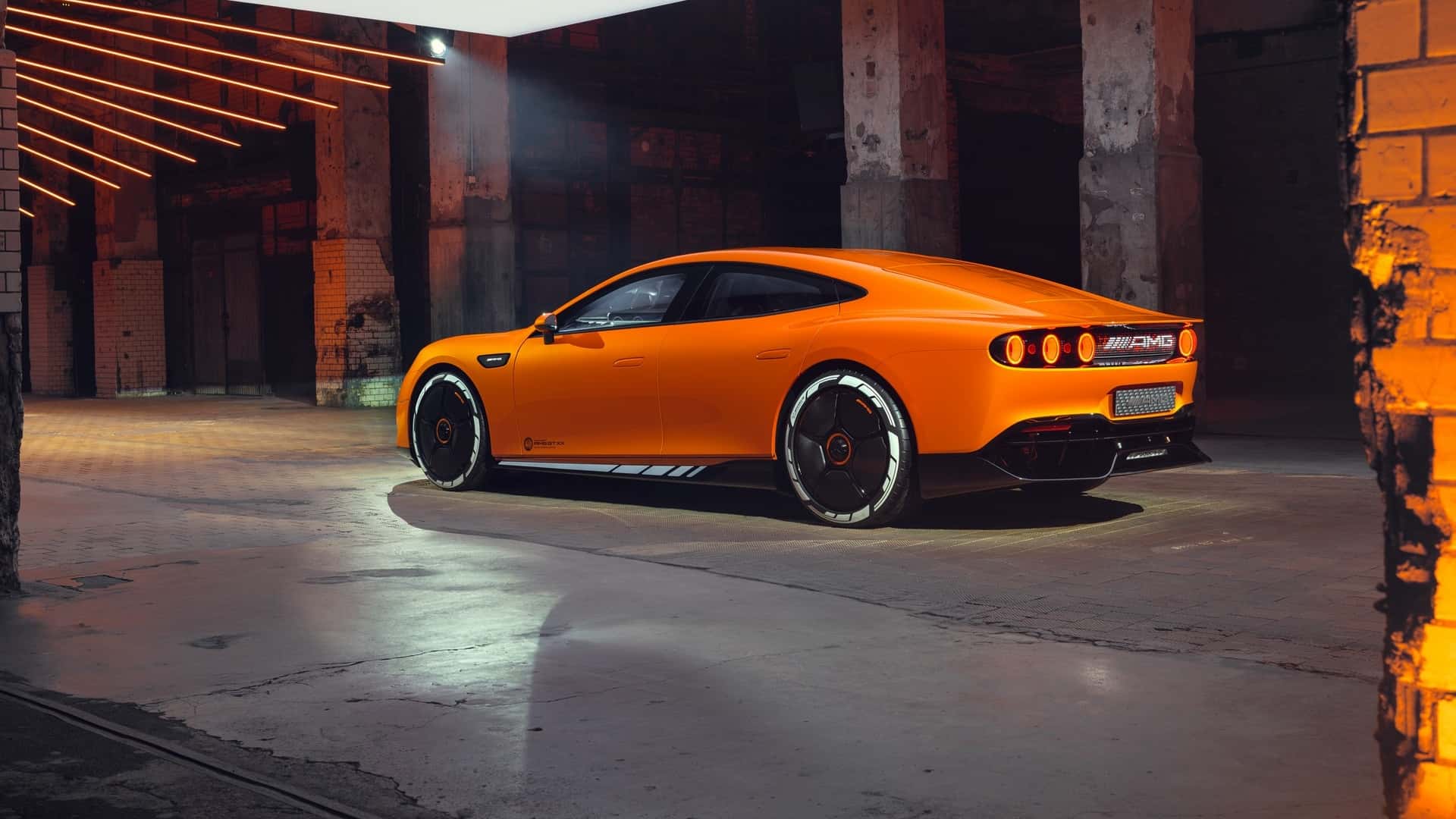 Mercedes-AMG GT XX Concept Side View Mercedes-AMG GT XX Concept Side View