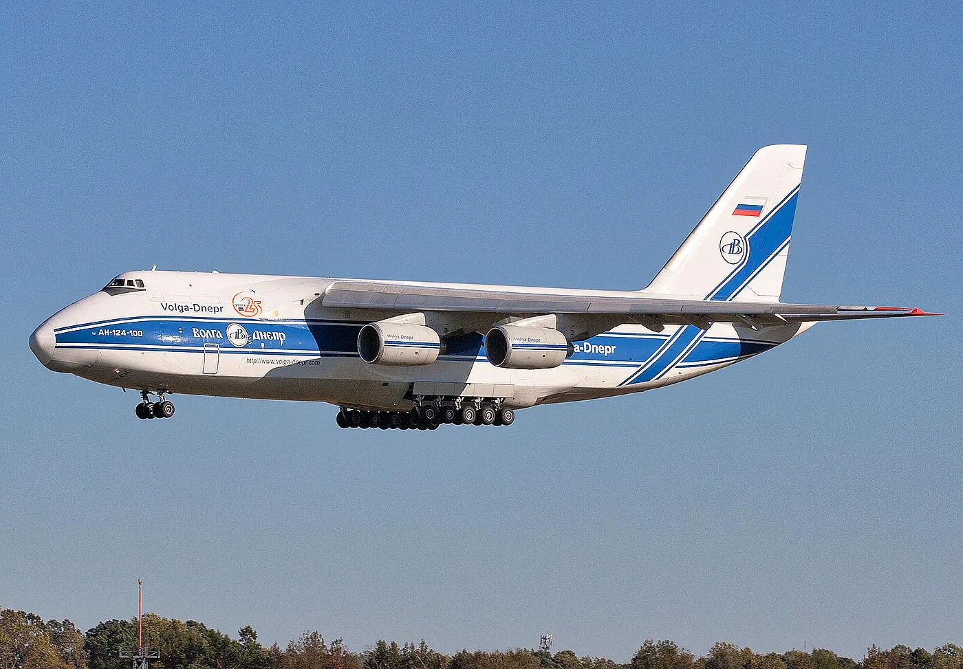 En russisk An-124 fra Volga-Dnepr. Illustrasjon: Joe Pries