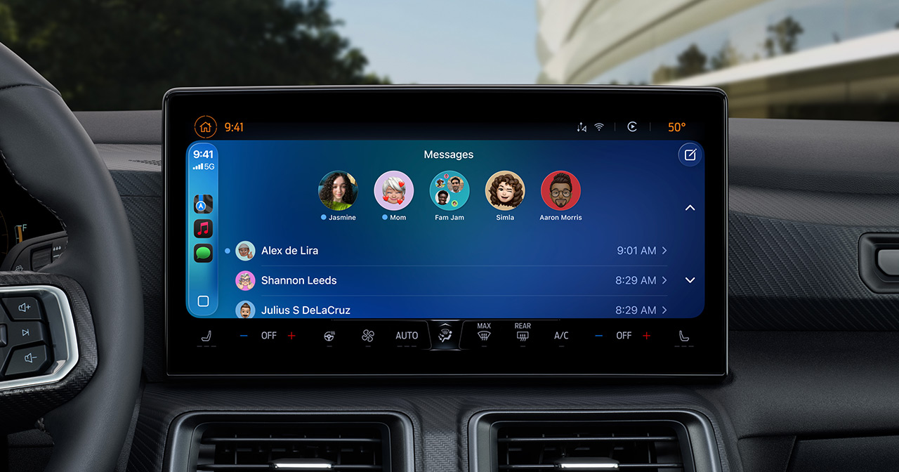 Låste samtaler i CarPlay Låste samtaler i CarPlay