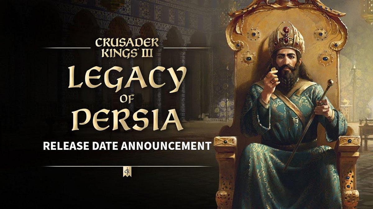Paradox Interactive har avslørt lanseringsdatoen for Legacy of Persia-tillegget til det historiske strategispillet Crusader Kings 3 og presentert en ny trailer. Paradox Interactive har avslørt lanseringsdatoen for Legacy of Persia-tillegget til det historiske strategispillet Crusader Kings 3 og presentert en ny trailer.