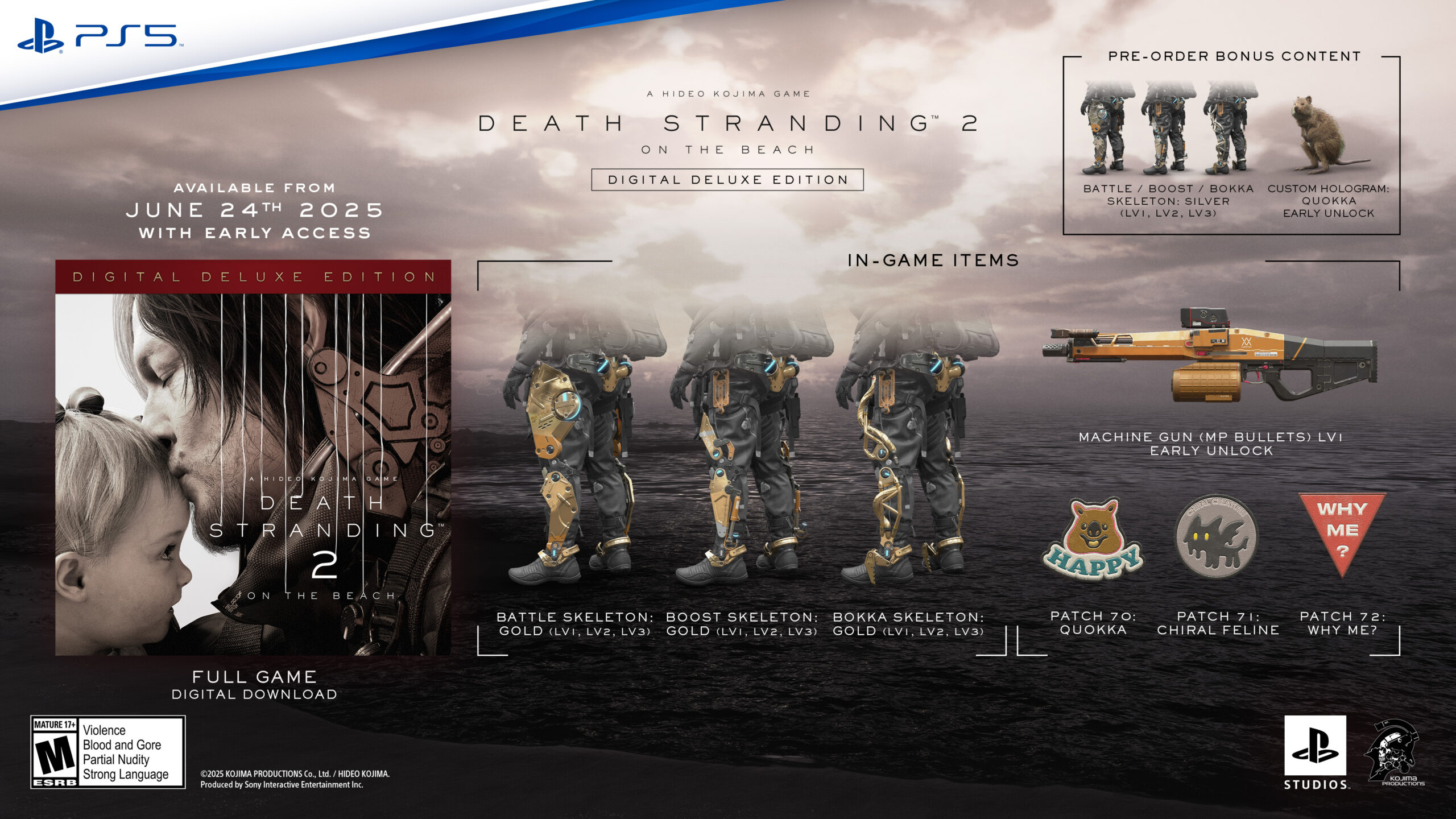 Digital Deluxe-utgave av Death Stranding 2 Digital Deluxe-utgave av Death Stranding 2