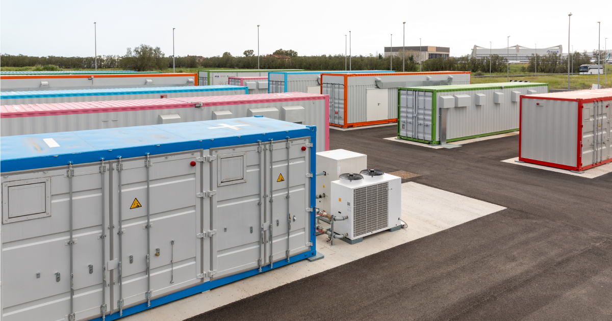 Energilagringssystem ved Fiumicino lufthavn Energilagringssystem ved Fiumicino lufthavn