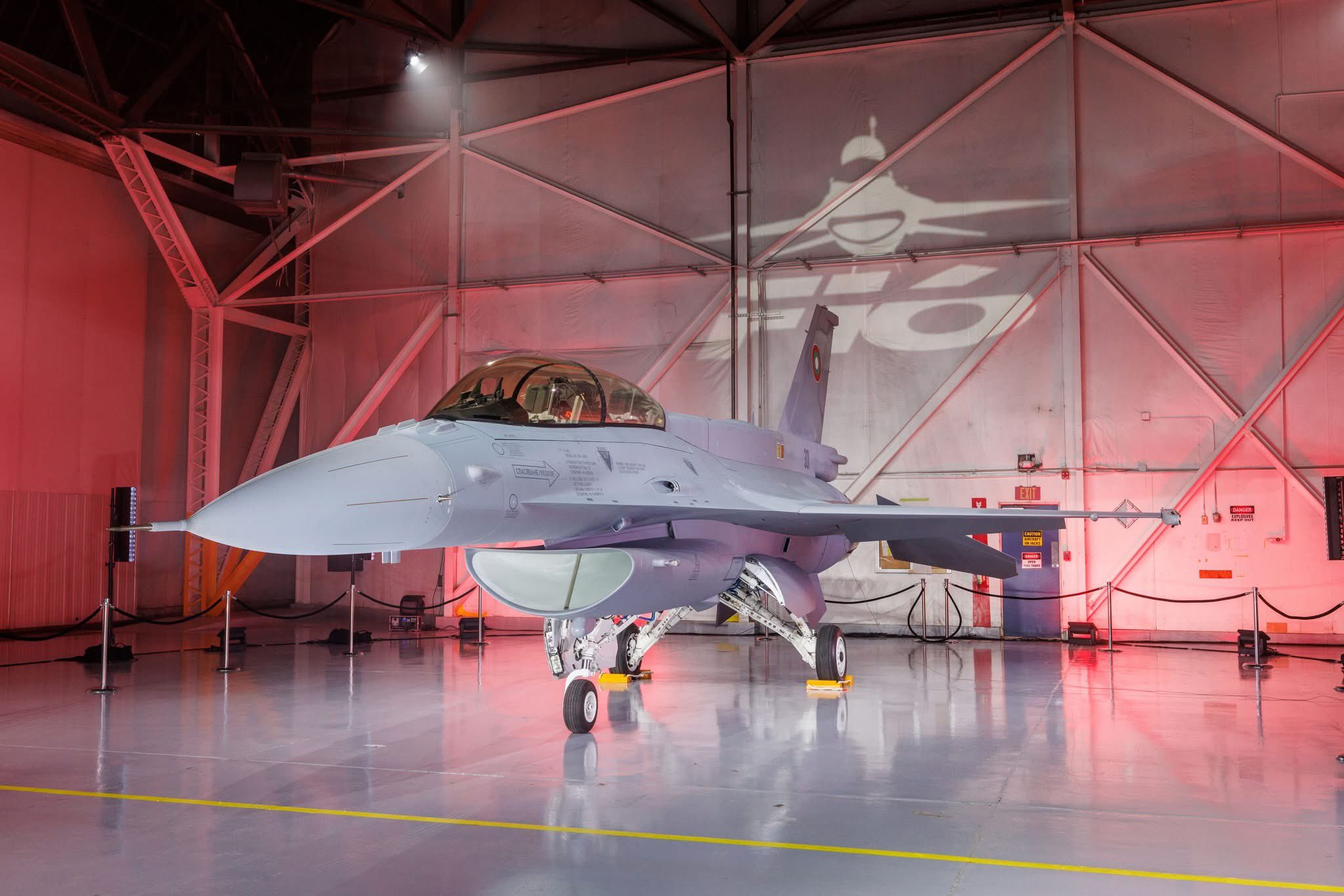 Den første bulgarske F-16 Block 70