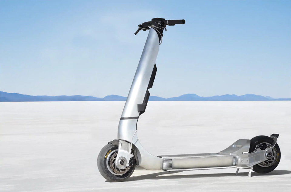 Detaljer av Bo Turbo elektrisk scooter Detaljer av Bo Turbo elektrisk scooter