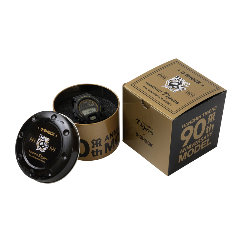 G-Shock x Hanshin Tigers klokkeemballasje G-Shock x Hanshin Tigers klokkeemballasje