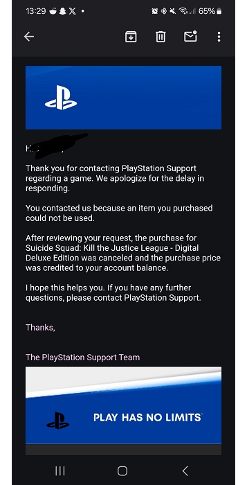 Sony gir refusjon til alle som har kjøpt det mislykkede actionspillet Suicide Squad: Kill the Justice League på PlayStation 5-2 Sony gir refusjon til alle som har kjøpt det mislykkede actionspillet Suicide Squad: Kill the Justice League på PlayStation 5-2