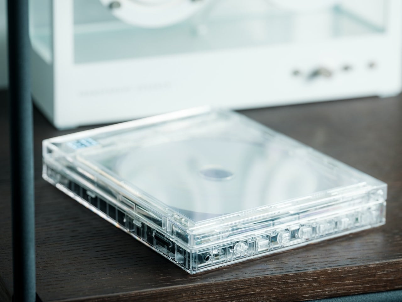 Den stilige looken til en ClearFrame CD-spiller