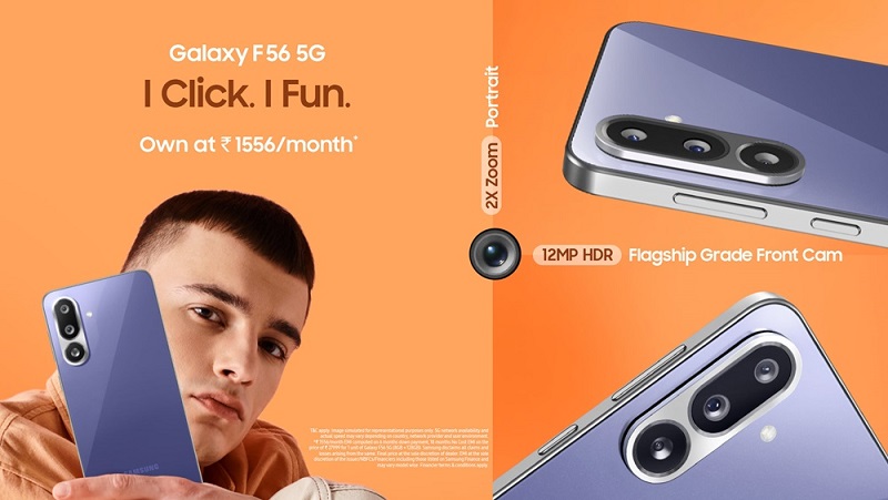 Samsung Galaxy F56 smarttelefon Samsung Galaxy F56 smarttelefon