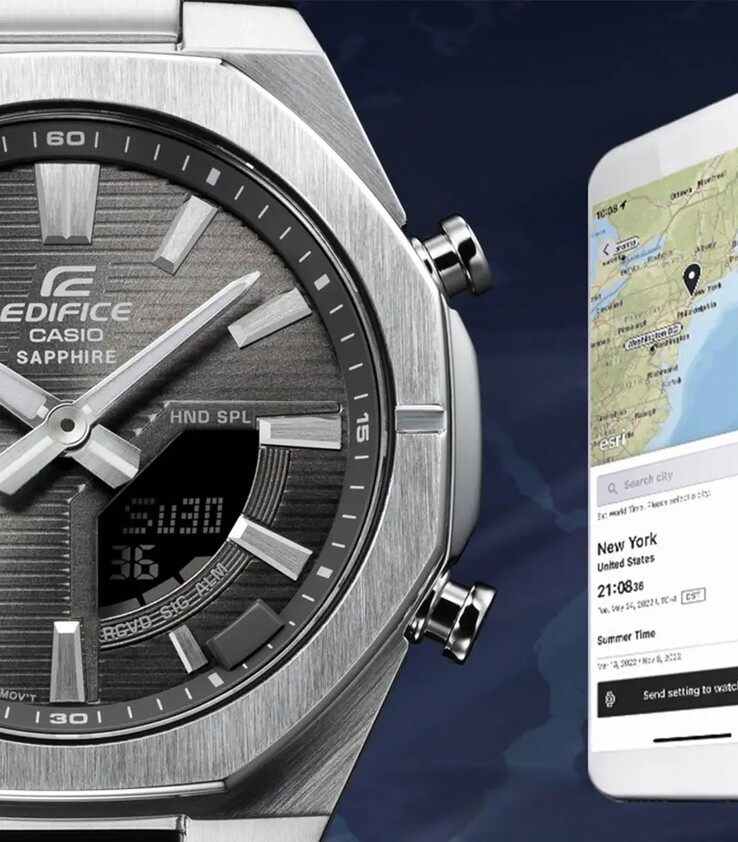 Casio Edifice ECB-S10D-klokke Casio Edifice ECB-S10D-klokke