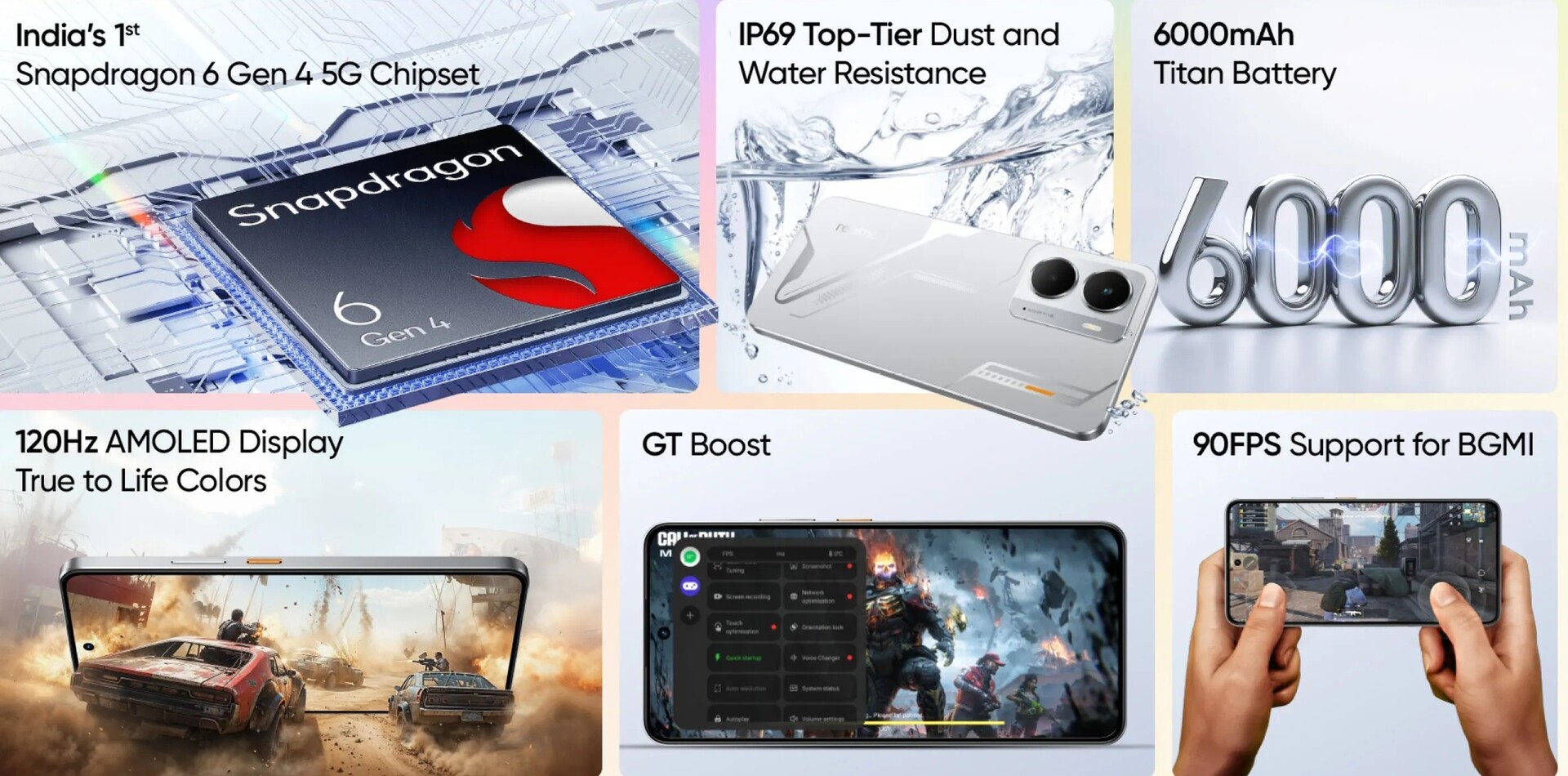 Realme P3 5G Realme P3 5G smarttelefon