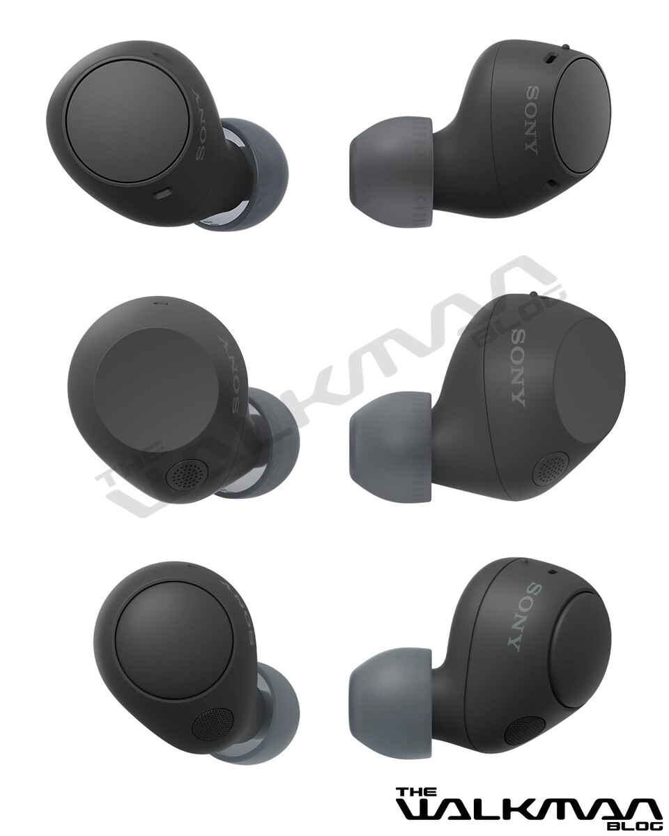 Nederste del av Sony WF-C710N trådløse hodetelefoner Nederste del av Sony WF-C710N trådløse hodetelefoner
