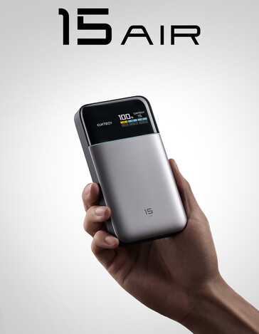 Design av Cuktech Power Bank 15 Air Design av Cuktech Power Bank 15 Air