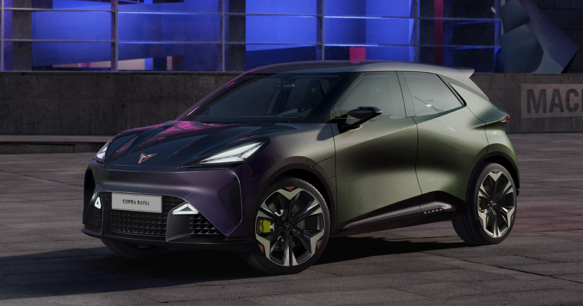 Cupra Raval Cupra Raval elektrisk bil vil ha en rekkevidde på opptil 440 kilometer.