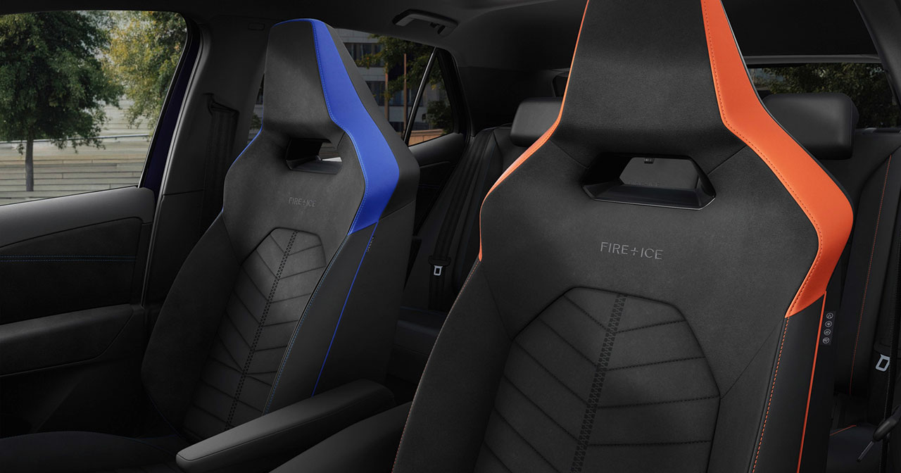 Bakside av ID.3 GTX FIRE+ICE Bakside av ID.3 GTX FIRE+ICE