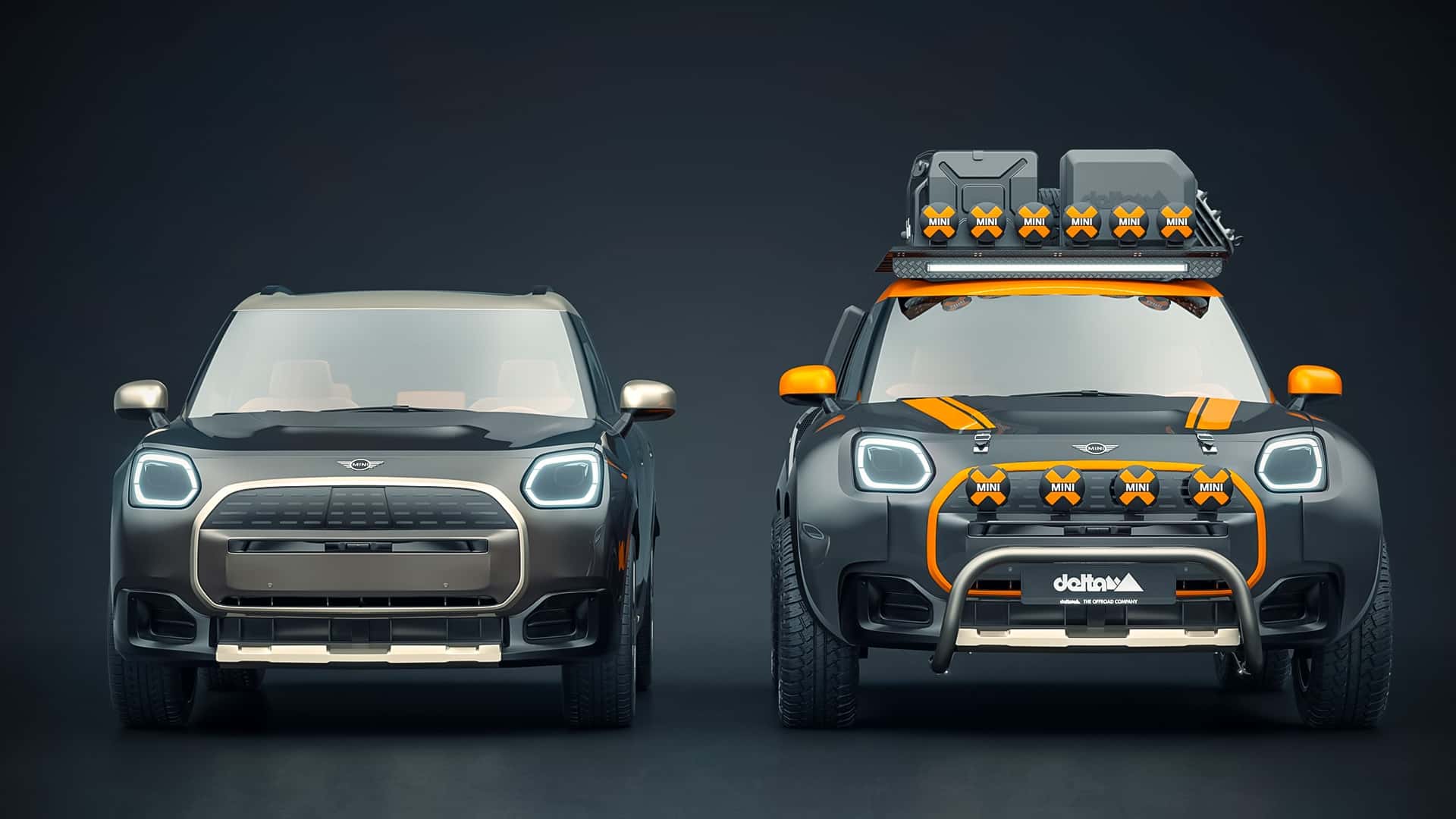 Mini Countryman i Dakar Rally-stil, se 5 Mini Countryman i Dakar Rally-stil, se 5