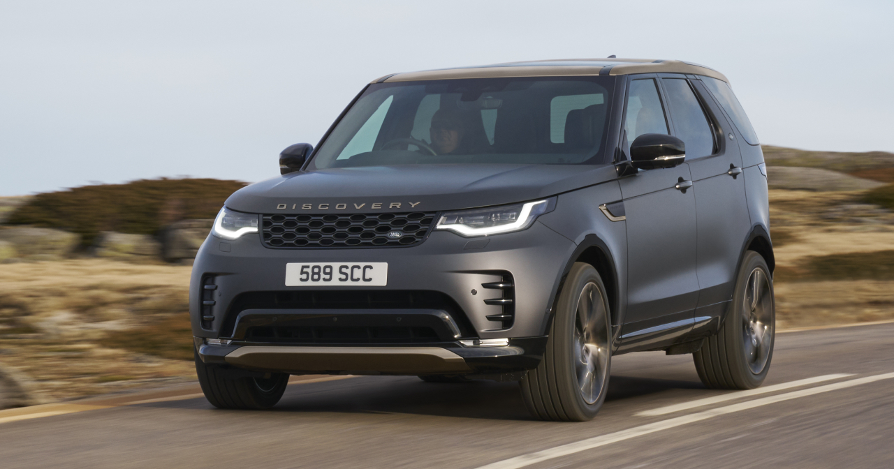 Oppdatert Land Rover Discovery Tempest, sett forfra Oppdatert Land Rover Discovery Tempest, sett forfra