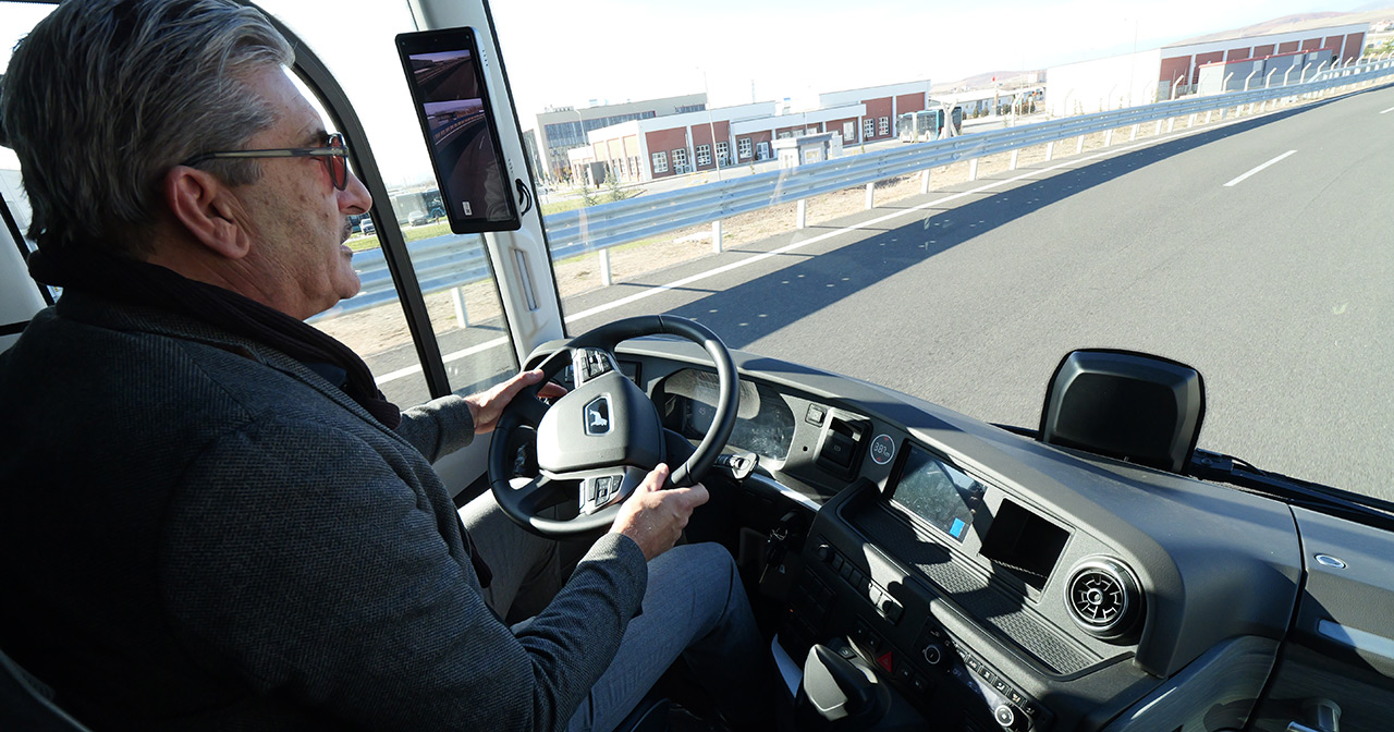 Test av MAN Lion's Coach E med fokus på elektrifisering Test av MAN Lion's Coach E med fokus på elektrifisering