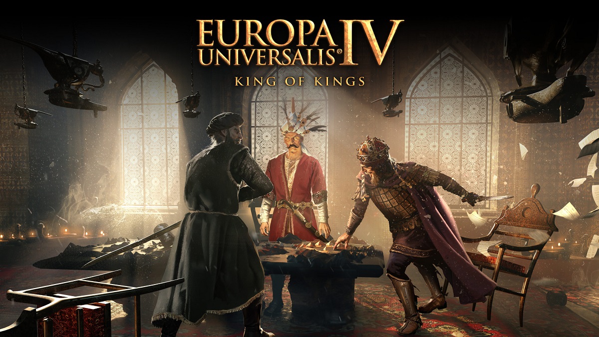 Til det populære historiske strategispillet Europa Universalis IV er det lansert et stort King of Kings-tillegg og en gratis Byzantium-oppdatering. Til det populære historiske strategispillet Europa Universalis IV er det lansert et stort King of Kings-tillegg og en gratis Byzantium-oppdatering.