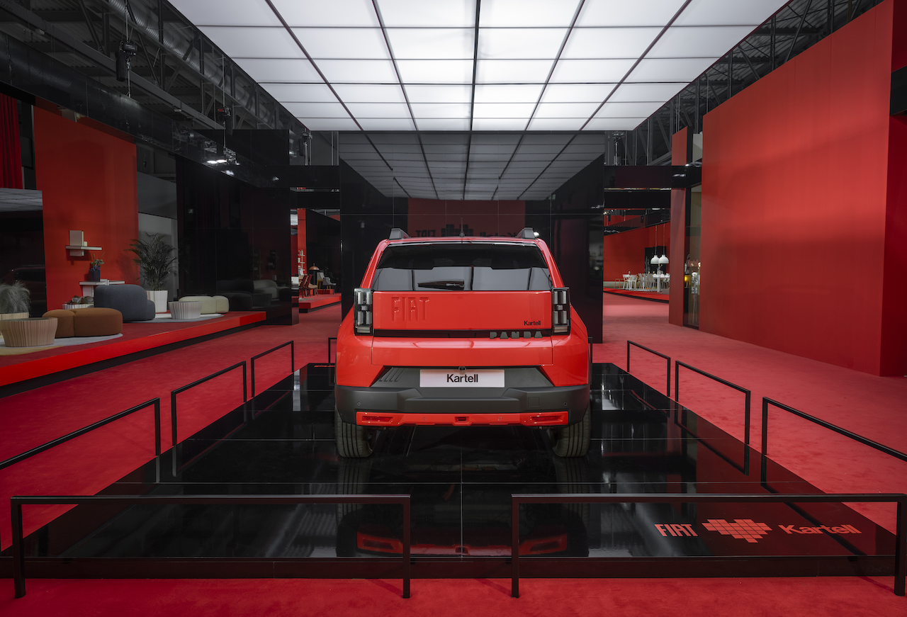 Fiat Grande Panda Kartell fra forskjellige vinkler Fiat Grande Panda Kartell fra forskjellige vinkler