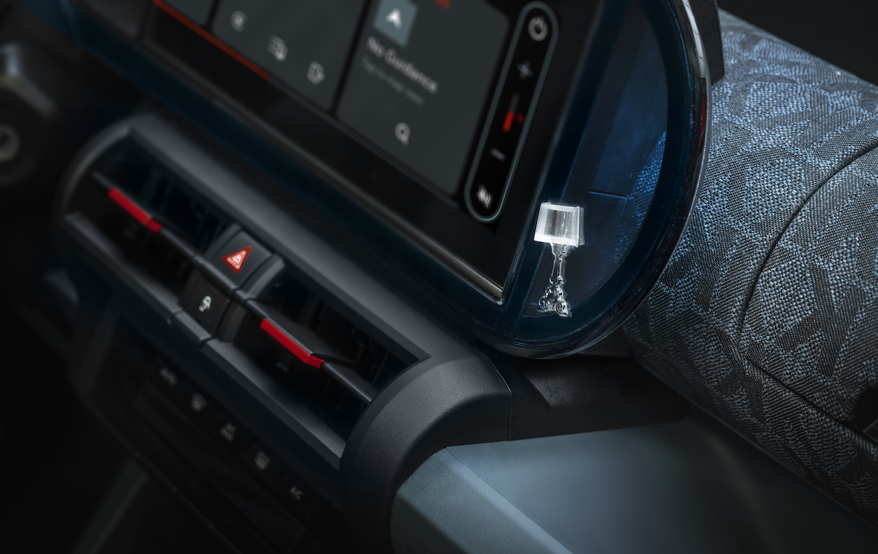 Moderne teknologi i Fiat Grande Panda Kartell Moderne teknologi i Fiat Grande Panda Kartell