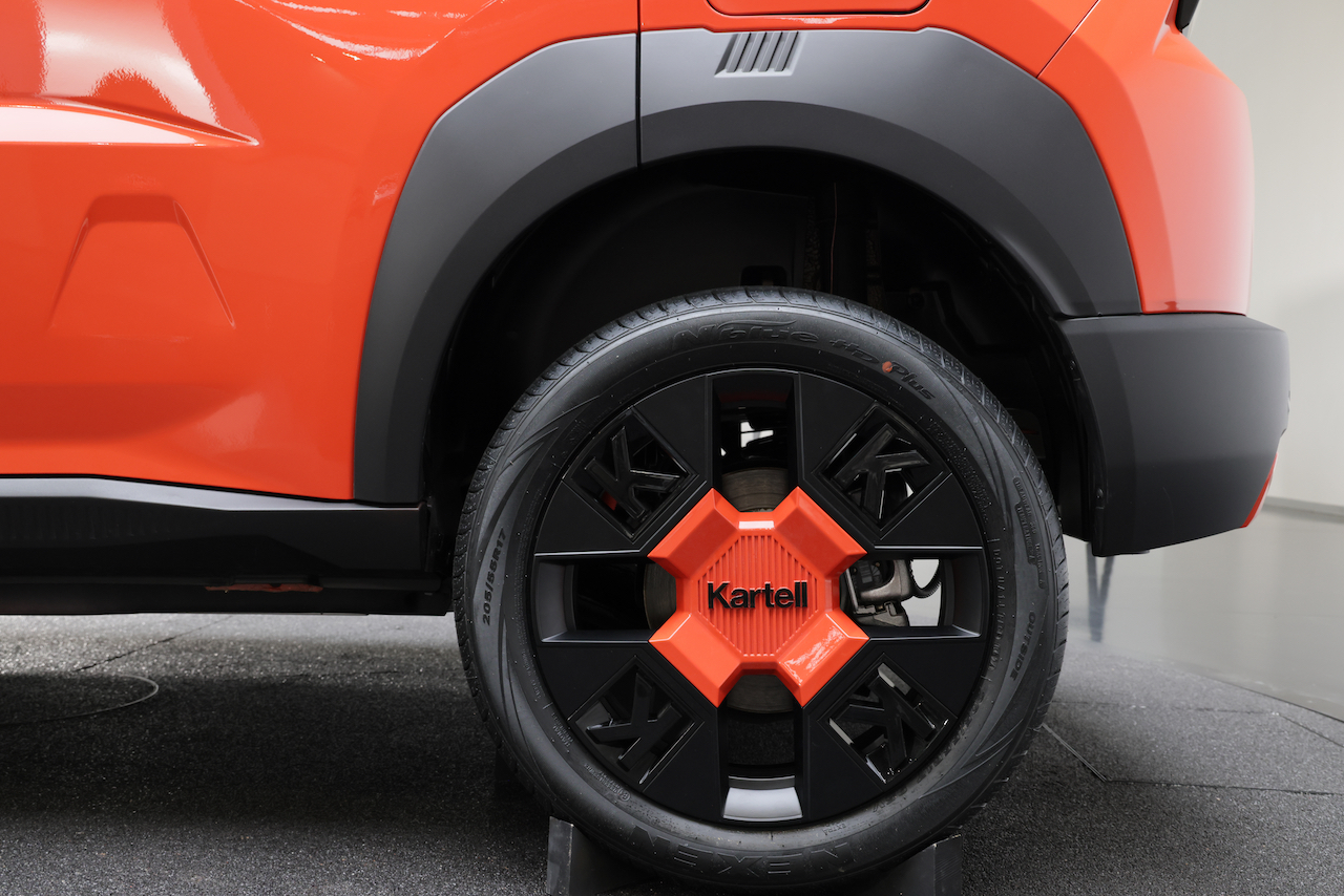 Fiat Grande Panda Kartell formdynamikk Fiat Grande Panda Kartell formdynamikk