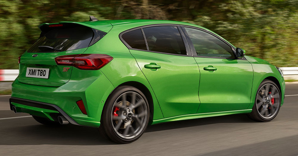 Ford Focus ST med en 2,3-liters Ecoboost turbo motor med 280hk.