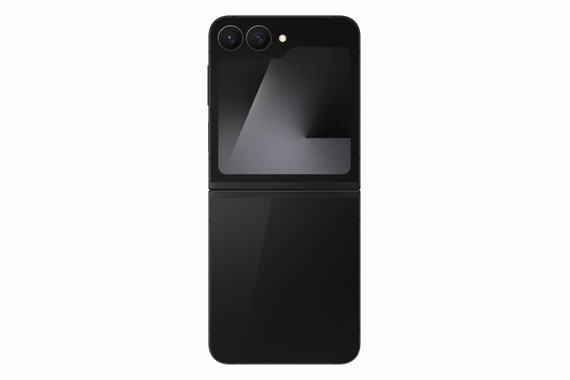 Samsung Galaxy Flip7 FE - sidevisning Samsung Galaxy Flip7 FE - sidevisning