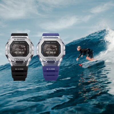 G-Shock GBX100S er nå tilgjengelig i Europa - et surfeklokke med nytt design-2 G-Shock GBX-100S klokke