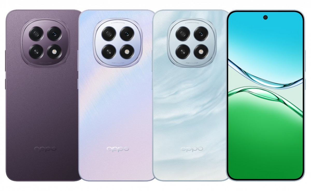 Oppo A5 smarttelefon Oppo A5 smarttelefon. Illustrasjon: Oppo