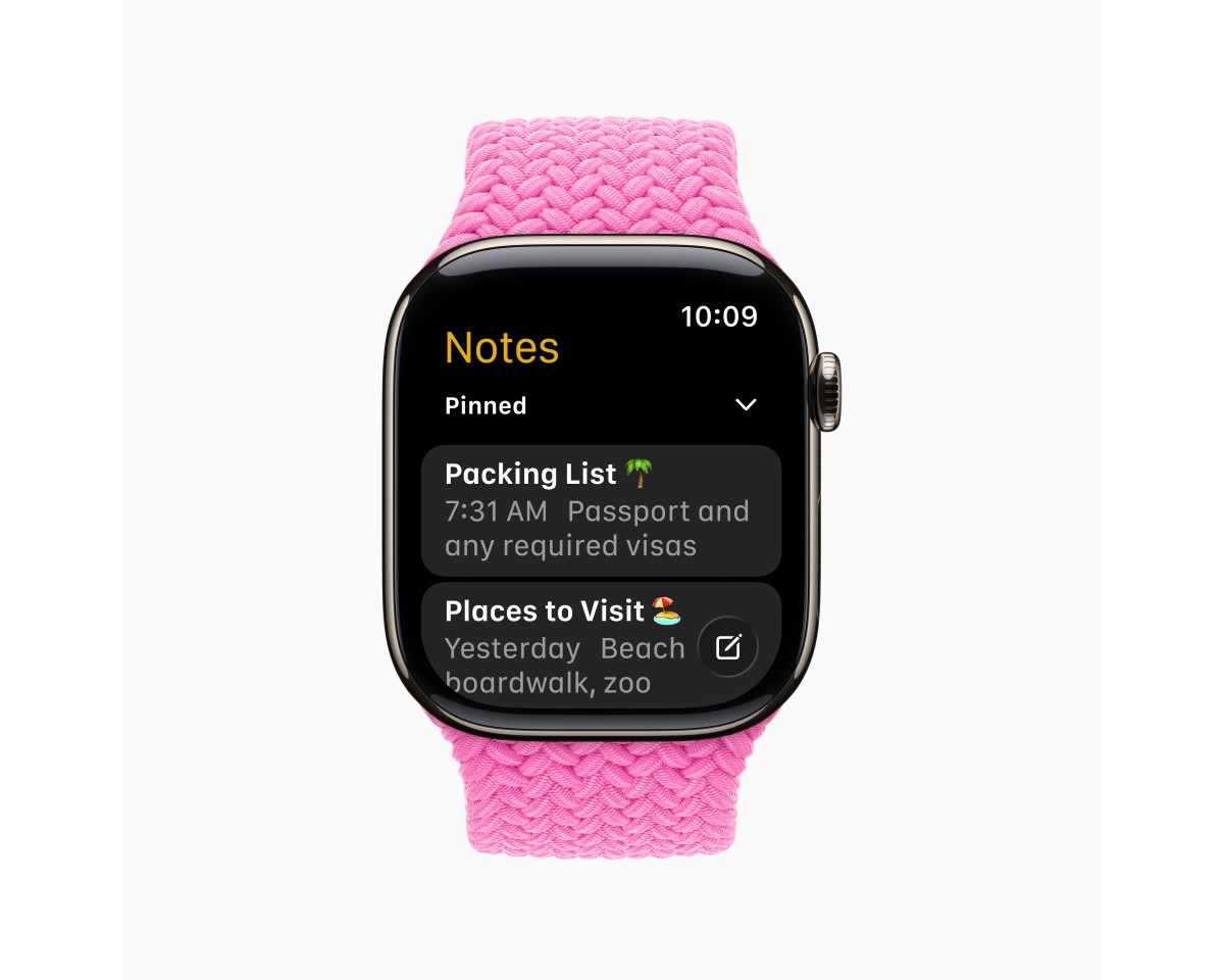 Galleri av nye funksjoner i watchOS 26 Galleri av nye funksjoner i watchOS 26