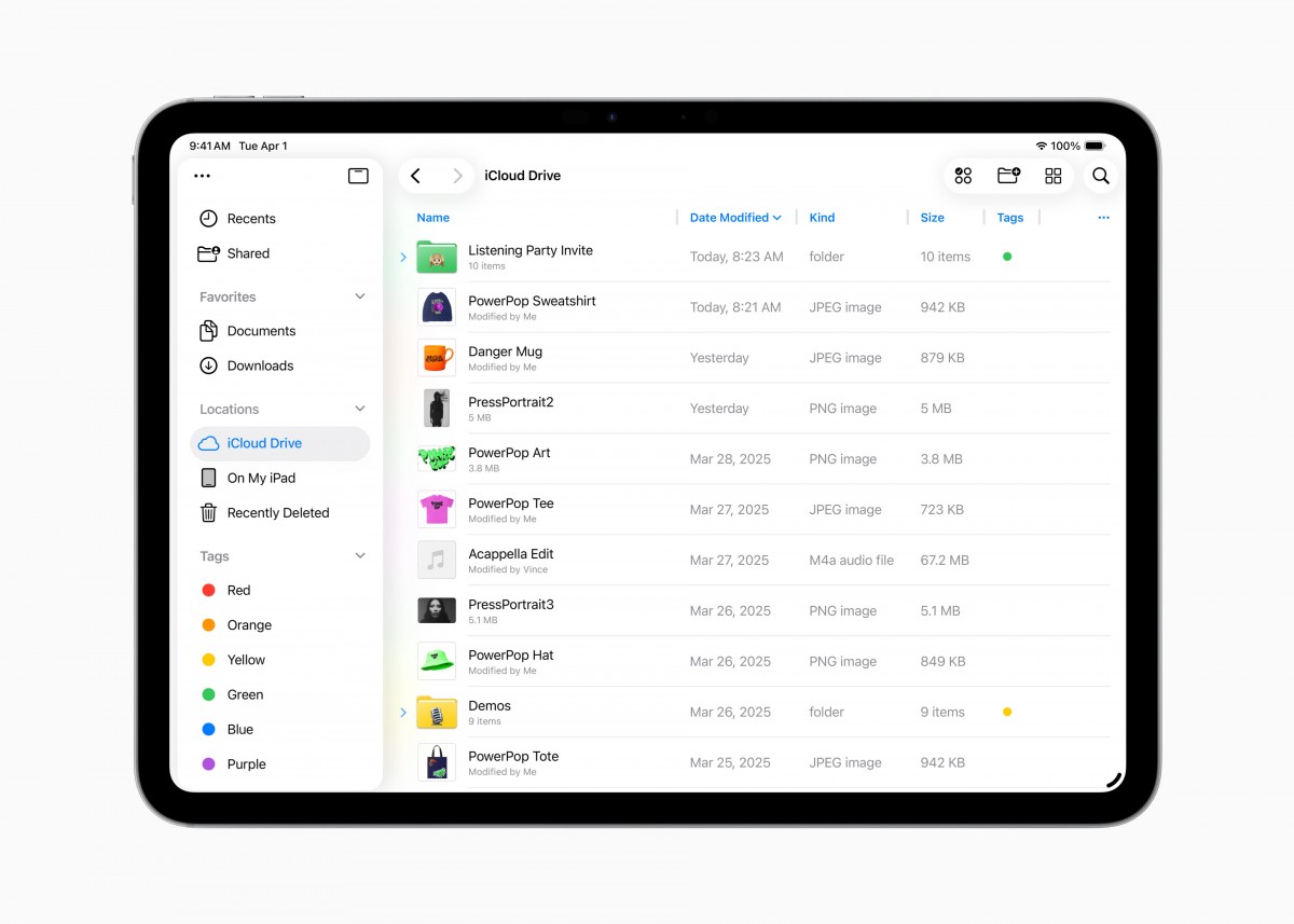 iPadOS 26 funksjoner iPadOS 26 funksjoner