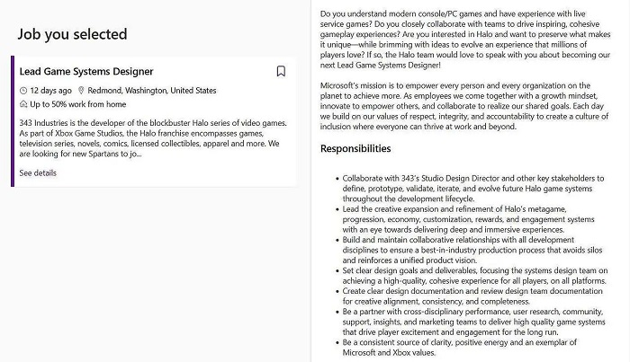 Microsoft kan komme til å lansere en ny Halo-utgave på PlayStation også - en ledig stilling hos 343 Industries Studios antyder det.-2 Microsoft kan komme til å lansere en ny Halo-utgave på PlayStation også - en ledig stilling hos 343 Industries Studios antyder det.-2