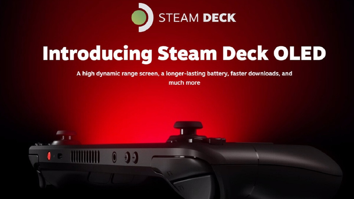 Stor overraskelse fra Valve: forbedret versjon av Steam Deck håndholdt spillkonsoll med OLED-skjerm og økt minnekapasitet presenteres Stor overraskelse fra Valve: forbedret versjon av Steam Deck håndholdt spillkonsoll med OLED-skjerm og økt minnekapasitet presenteres