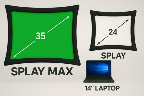 Splay Max utplassert Splay Max utplassert