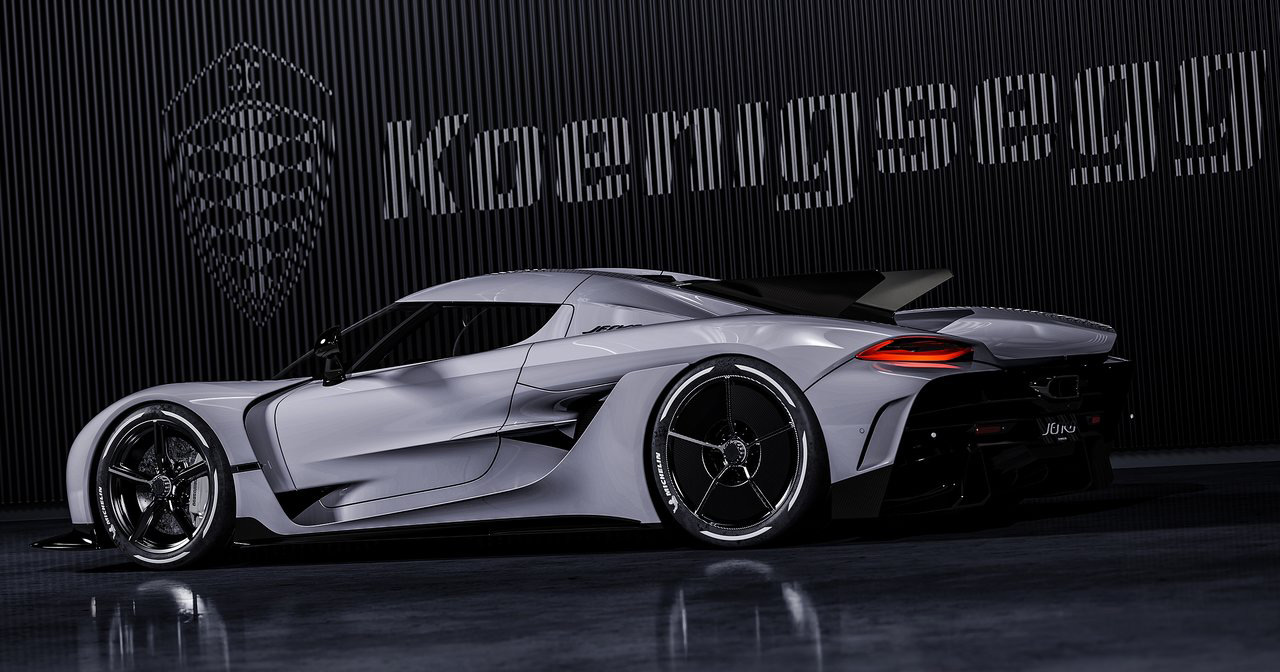 Koenigsegg Jesko Absolut. Illustrasjon: Koenigsegg