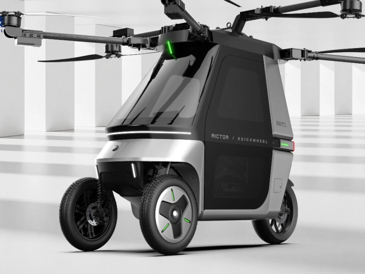 The face of the Kuickwheel Skyrider X6 The face of the Kuickwheel Skyrider X6
