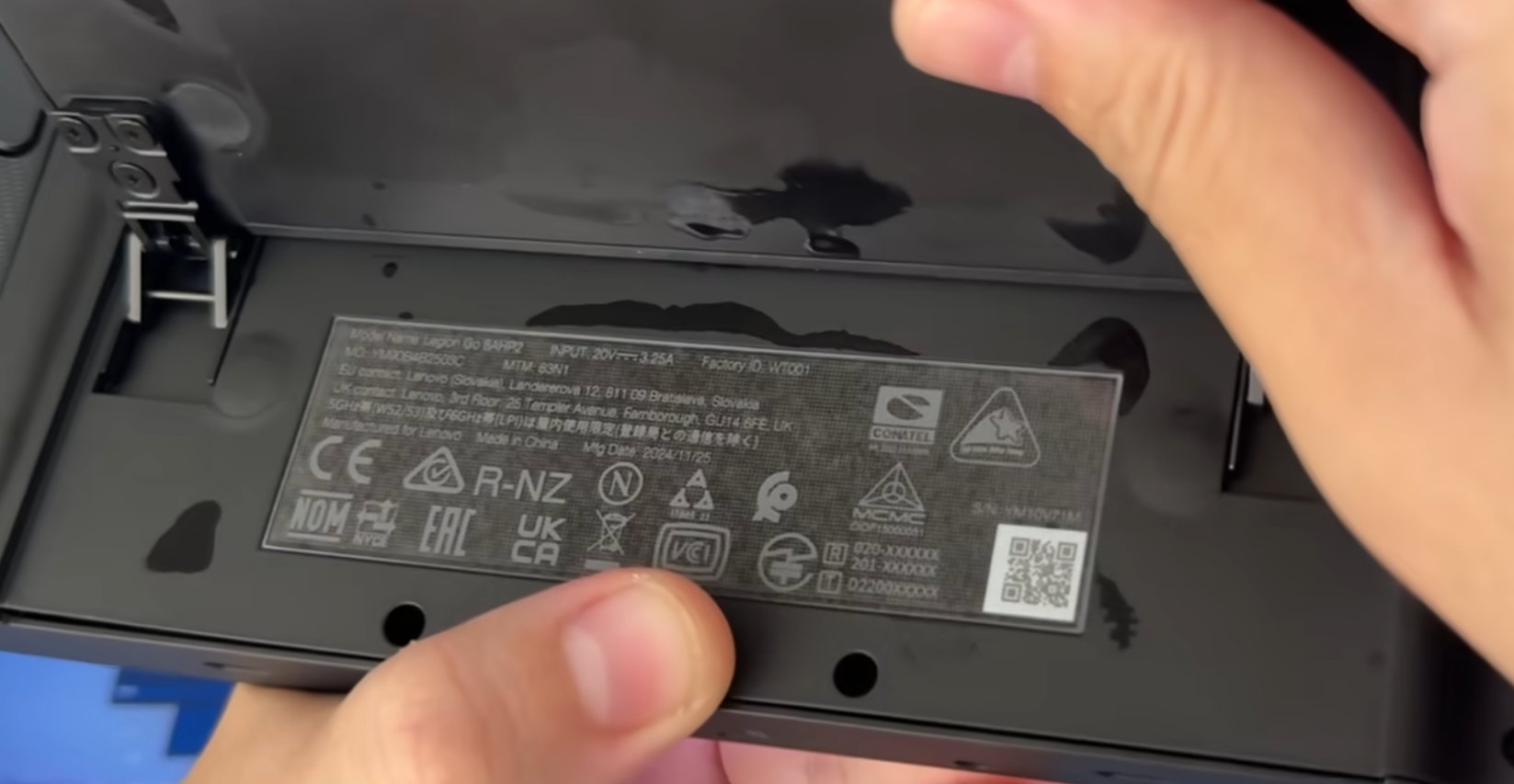 Lenovo Legion Go 2 prototype 3 Lenovo Legion Go 2 prototype 3