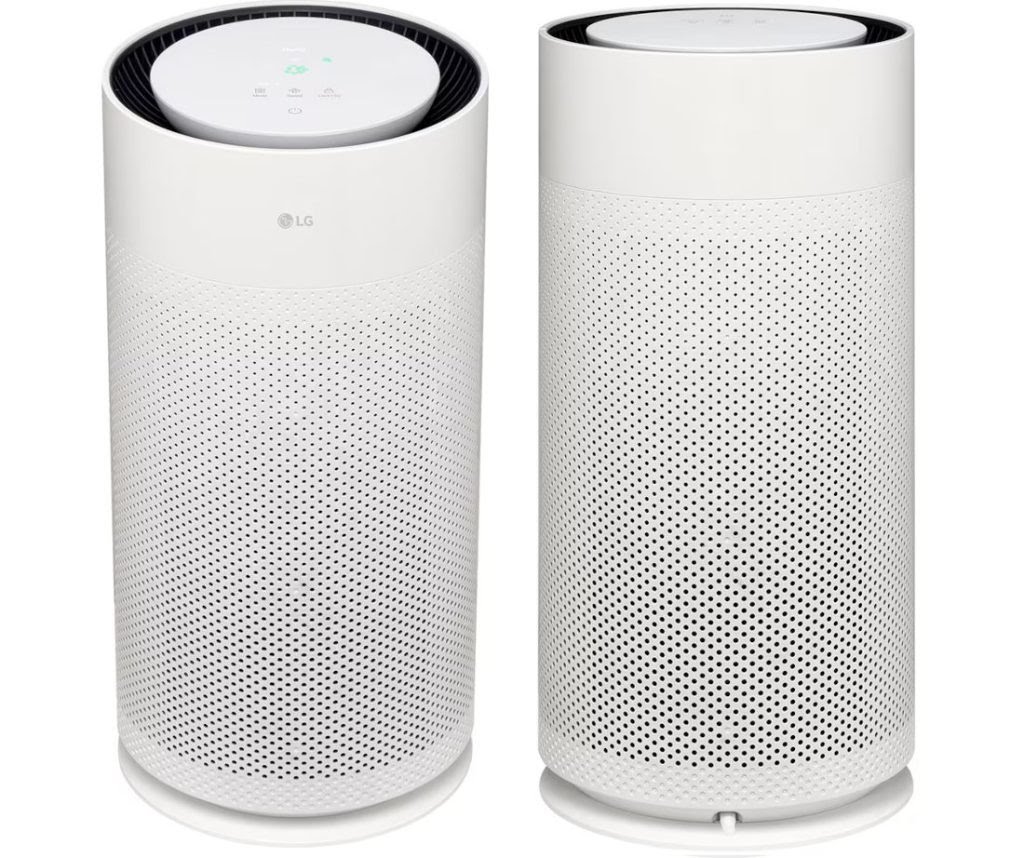 LG PuriCare AeroHit luftrenser i aksjon