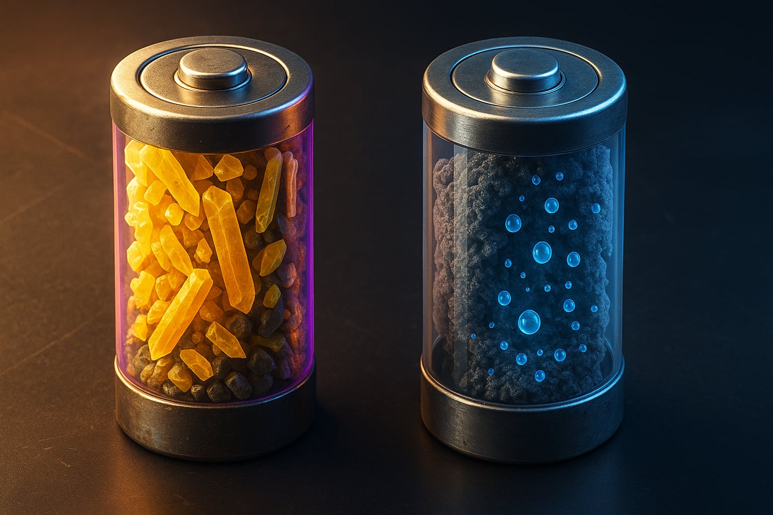 Batteriteknologier som vil endre spillet-5 Illustrasjonsbilde av et litium-svovel-batteri