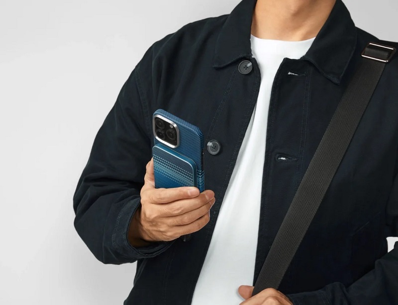 Pitaka Aramid Fiber Magnetic Power Bank - Lader Pitaka Aramid Fiber Magnetic Power Bank - Lader