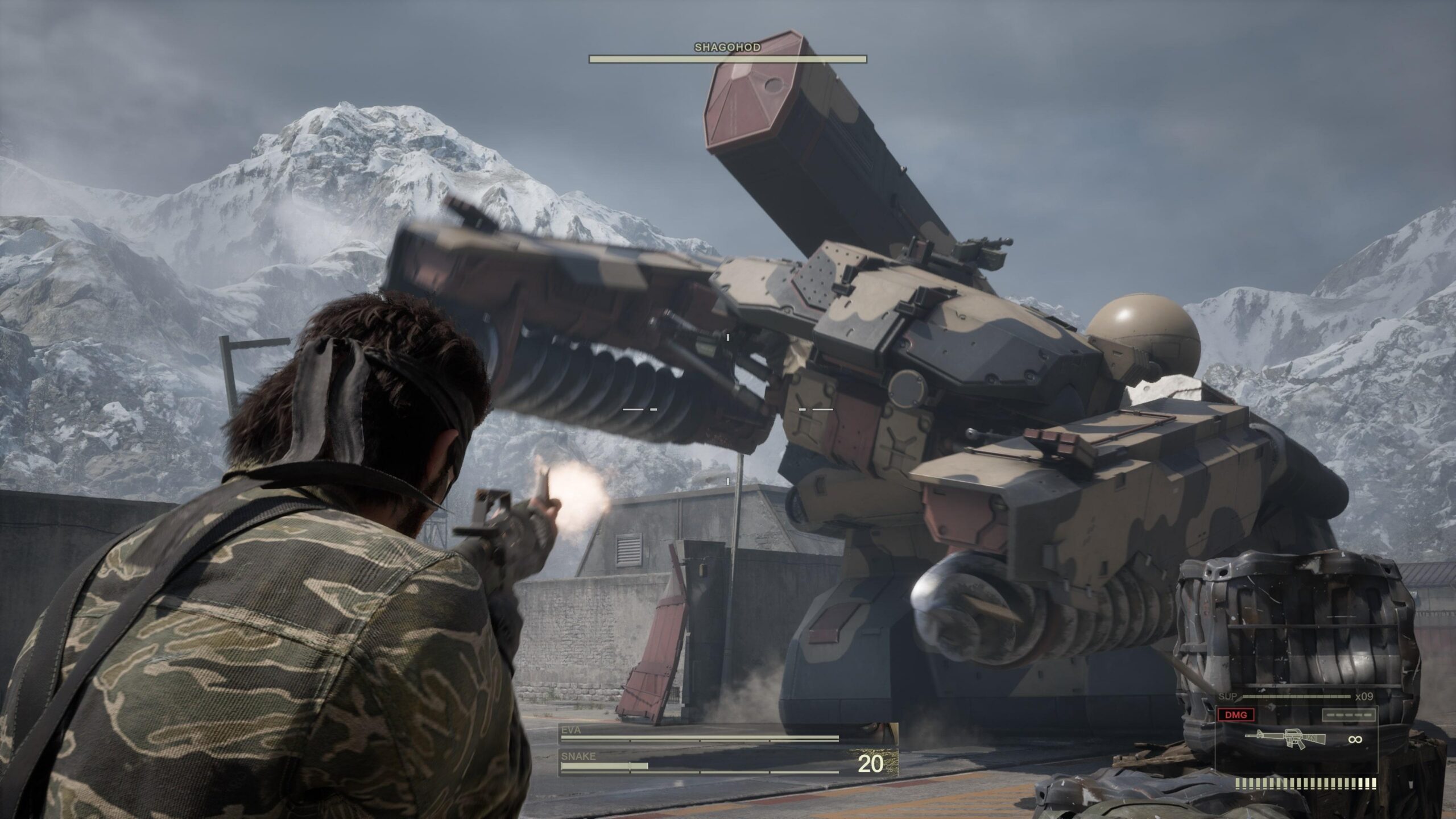 Skjermbilde fra Metal Gear Solid Δ: Snake Eater - En ny spillestil