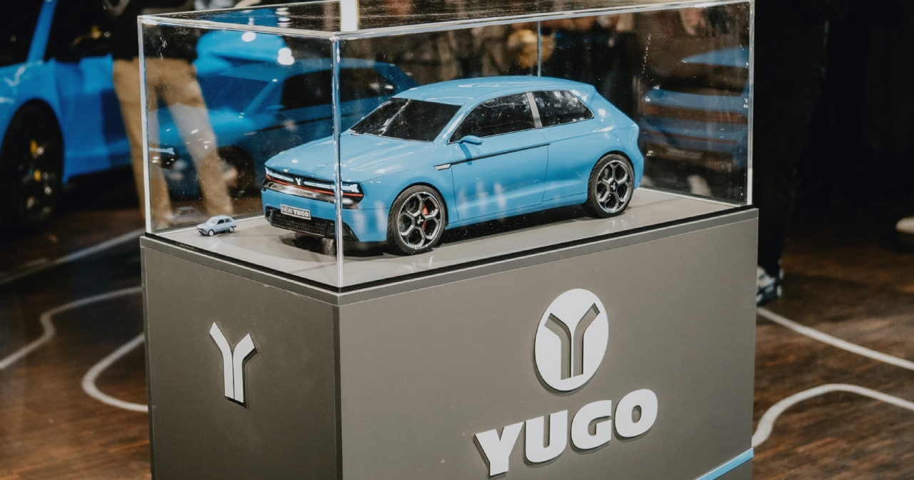 Konsept av den nye Yugo 2025 Konsept av den nye Yugo 2025