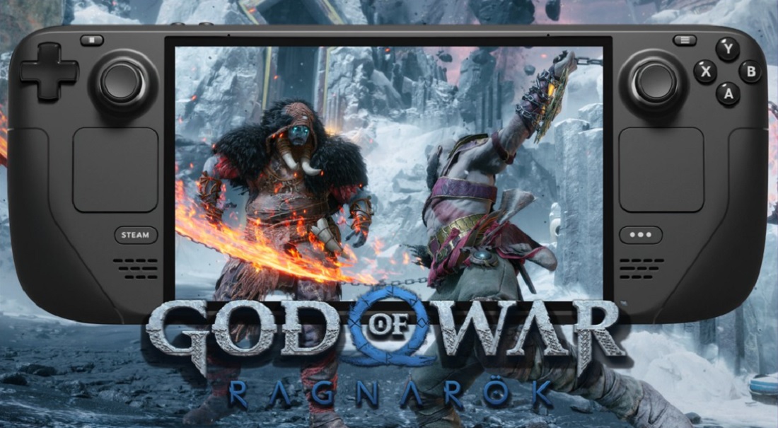 Et flott spill vil alltid være innen fingertuppene: Sony har gjort God of War: Ragnarok fullt kompatibelt med Steam Deck håndholdte konsoller Et flott spill vil alltid være innen fingertuppene: Sony har gjort God of War: Ragnarok fullt kompatibelt med Steam Deck håndholdte konsoller